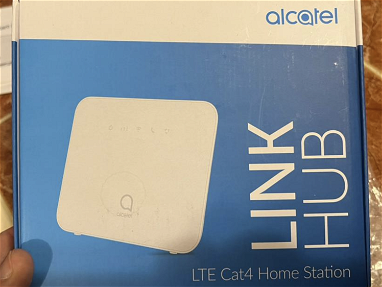 Alcatel Link HUB Router - Modem WIFI / GLOBAL ////  4G-3G-2G Home Station 2 entrada lan y telefono ////LLEVA TARJETA SIM - Img main-image