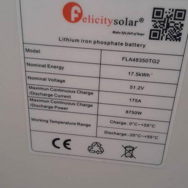 Compro batería Felicity 17.5 kw - 2/2