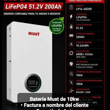 Batería: SAKO, batería Must, batería Eco - 3/7