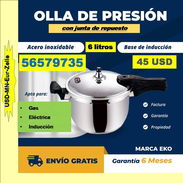 FG-OLLA de PRESION 6L ACERO INOX... 56579735../(USD-MN-Eur-Zelle)/Envio Gratis// Garantía 6m - Img 54520325