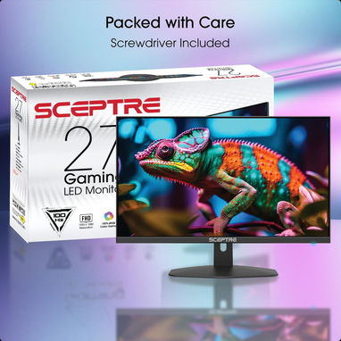 (X) Monitor Gaming Sceptre 27” FHD 100Hz 1ms - Img 126458426