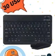Combo de mouse y mini teclado inalámbrico recargable 30 USD. Mensajería con costo adicional. - Img 49744715