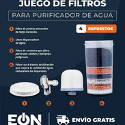 Juego de filtros para Purificador de agua Eon (4 repuestos) - Img 56732681