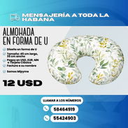 🛏️ Almohada en forma de U – $12 USD - Img 54816245