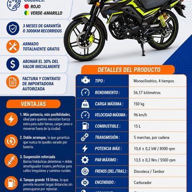 ​🔥 MOTOS TRECK NUEVAS CON PAPELES LISTAS PARA REGISTRAR 🔥 - 4/5