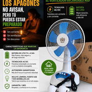 Ventilador Recargable - Img 55489348