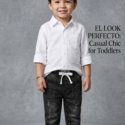 PANTALON DE MESCLILLA PARA NIÑO - Img 55487352