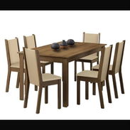 Juego de comedor de 6 sillas nuevos en caja importados - Img 58184211
