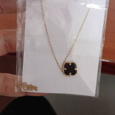 Van cleff,aretes,manillas cadenas exclavas todo en oro 10k - Img 122642929