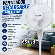 Ventilador recargable de pedestal de 16" - Img 55672407