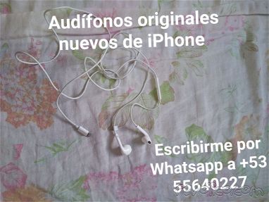 En venta, Audífonos originales nuevos de iPhone - Img main-image-45695493