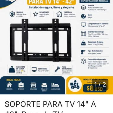 Mando Universal. Control remoto. CAJITA decodificadora. BASE de tv. - 4/4