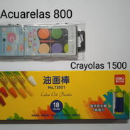 Crayolas y acuarelas - Img 54509257