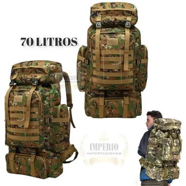 Mochila de excursionismo 70 litros - Img 123818121