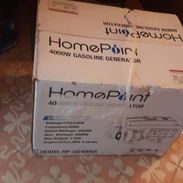 Vendo planta eléctrica homepoint de 4000 w puede poner su aire  acondicionado en 650 y me ajusto nueva en su caja 527619 - Img 54751455