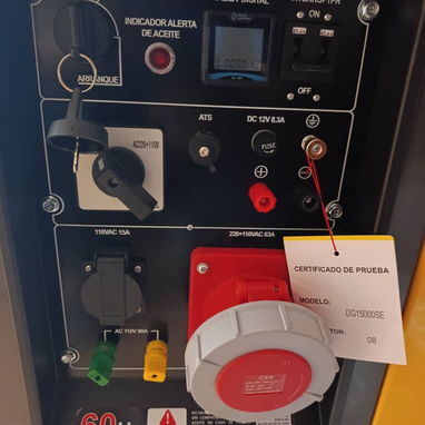 Generador Eléctrico Monofásico - 3/7