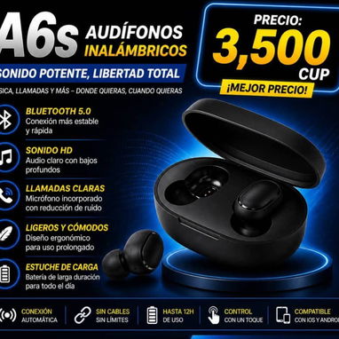 Audífonos inalámbricos variados - Img 121660054