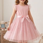 VESTIDOS ROSADOS PARA NIÑAS - Img 56345012