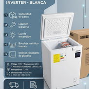 Nevera 3.5 pies INVERTER marca Royal, Blanca precio $295 usd transporte incluido - Img 57860315