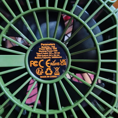Ventiladores recargables MF1 y F6s - Img 125614363