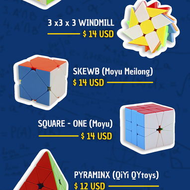 Cubos de Rubik, Speedcubes y Cubos Mágicos | 2x2 3x3 4x4 5x5 | La Habana - 4/5