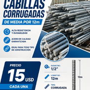 Cabillas Corrugadas de media por 12 meteos - Img 56905135