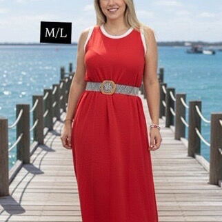 VESTIDOS LARGOS DE MUJER TALLAS M/L y Xl/Xxl EUROPEOS - Img 105063021