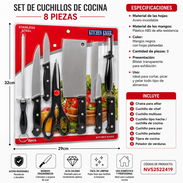 Set de cuchillos de cocina - Img 57532727
