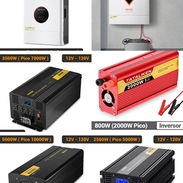 REBAJASSS 📌 INVERSORES DE CORRIENTE 12V/24V/48V con MENSAJERÍA y GARANTÍA ⚡ BUENOS PRECIOS - Img 55728034