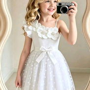 VESTIDO BLANCO PARA NIÑA - Img 56787299