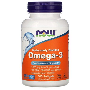 Omega 3 1000mg Fish Oil 100 cápsulas - 3/6
