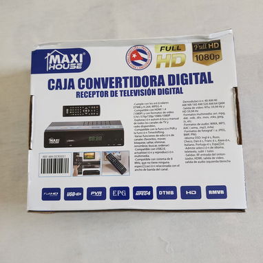 CAJITA CONVERTIDORA DIGITAL PARA TV + CABLE HDMI DE ALTA DEFINICIÓN - 2/2