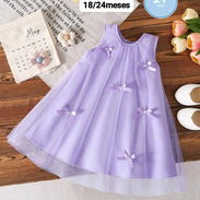 Vestido de niña 10 años y bata de niña dec18 a 24 meses - Img 58188522