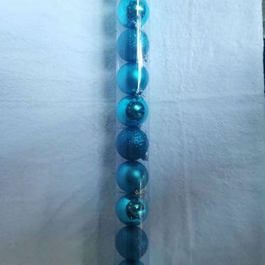 💜Set de 12 bolas de navidad Miden 6cm Precio: 10 usd - 6/8