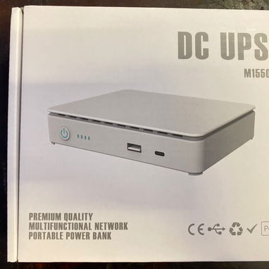 🚧 MINI UPS M1550 PARA ROUTER MODEM CÁMARAS Y E1UIPOS DE RED 🚧 - Img 123140559
