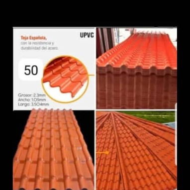 Tejas de PVC y polipropileno - 4/5