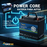 Batería para Autos 75 Ah - 12 V marca Powercore, De Ácido, Serviciadas, Año 2025 Precio $120 USD Transporte Incluido - Img 55141718