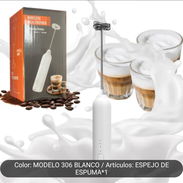 Batidor de leche eléctrico recargable por USB . - Img 54329926
