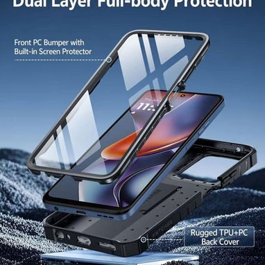 FNTCASE para Motorola Moto G Play 2026 / 2025 5G – Black - Img 123805419