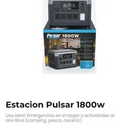 Estacion de energía Pulsar 1800w (Power Bank) - Img 57626490