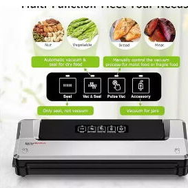 Máquina selladora al vacío - ideal para uso doméstico o pequeños emprendimientos - 2/3