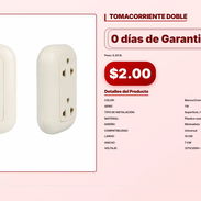 TOMACORRIENTE DOBLE . - Img 56933839