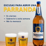 CERVEZA PARRANDA 1500 ml (2.50 USD×6) - Img 55813585