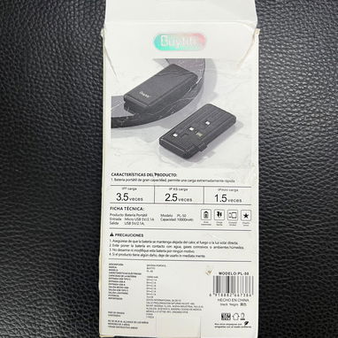 CARGADOR PORTÁTIL (10.000 mAh) - Img 124444085