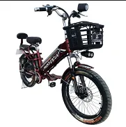 Bicicleta eléctrica Mishozuki/ 48v 20ah. Colores : 🔴🔵. Garantía : 15 días. Precio 1150 usd - Img 46012905