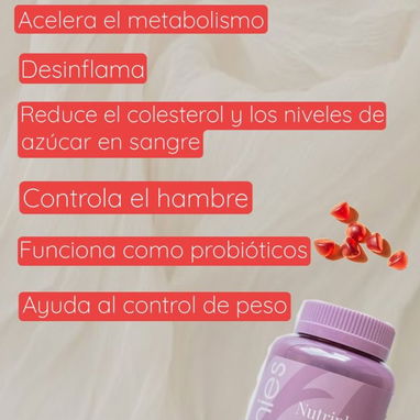 Gomitas para la perdida de peso, quema de grasas y reducción de tallas - Img 116485338