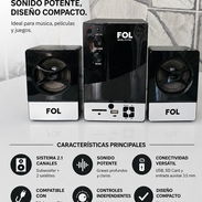 MINI SISTEMA DE SONIDO 2.1 PARA PC, DE USO - Img 56174146