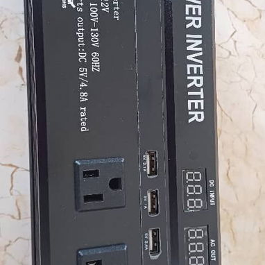 Inversor de 600 watts y batería Must  LifePO4 de12.8V y 100A. - 2/3