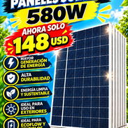 Panel solar 580w ideales para estaciones de energía y triciclos - Img 58461042