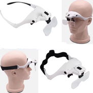 Lupa de aumento con iluminación led y 5 lentes intercambiables, diferentes usos… batería x3 triple A no incluida - Img 55894828